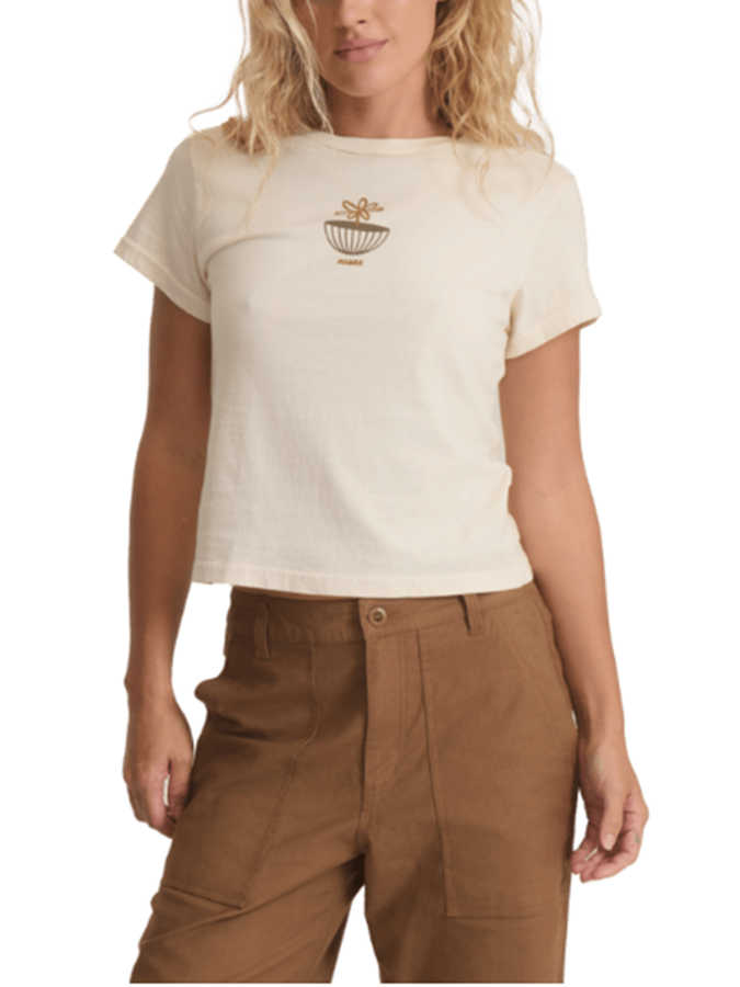 Roark Bloom Muse T-Shirt Fall 2026 | BONE (BON)