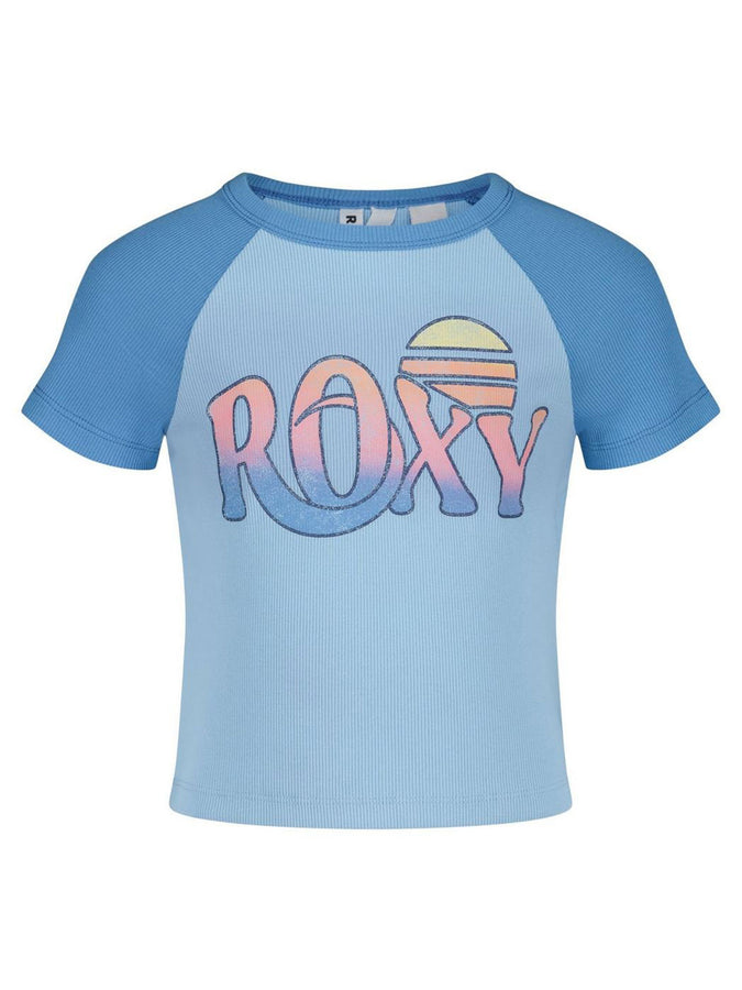 Roxy Sunset T-Shirt Spring 2026 | AIRY BLUE (414)