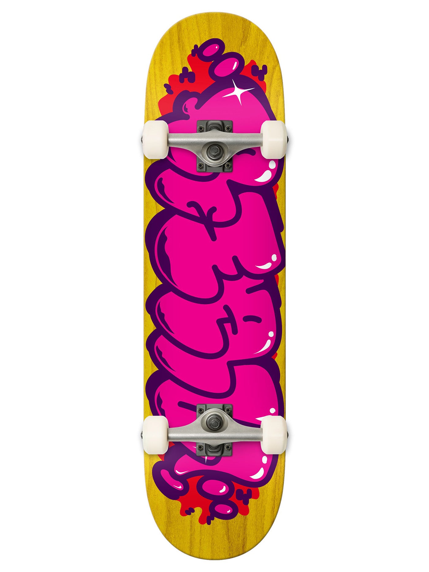 Real Bubble Letters 7.75'' Complete Skateboard