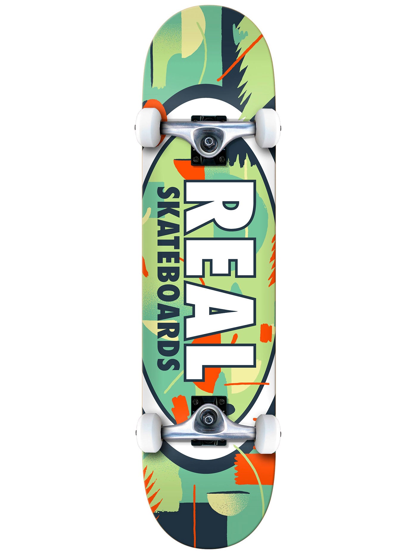Real Outrun Oval 8.5 Complete Skateboard