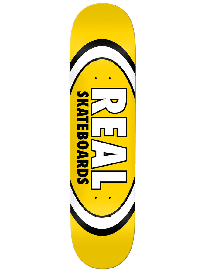 Real Classic Oval 8.06'' Skateboard Deck | YELLOW