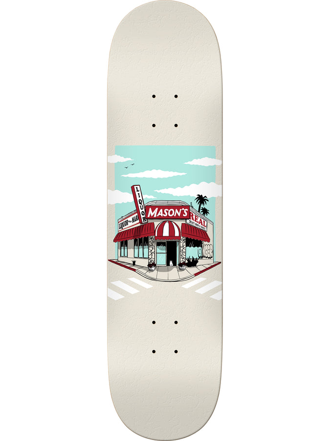 Real Mason Mart 8.12 Skateboard Deck | WHITE