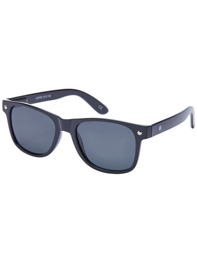 Glassy Leonard Polarized Sunglasses | BLACK
