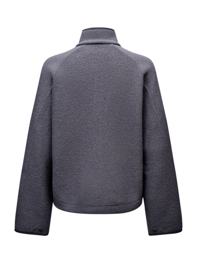 Pas Normal Studios Off-Race Boiled Wool Jacket Fall 2026 | STEEL