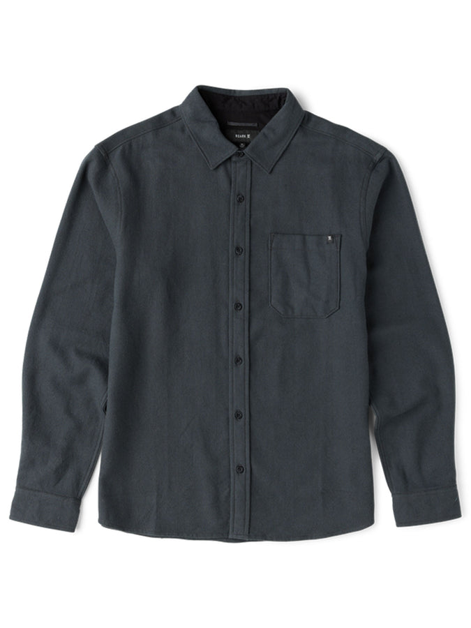 Roark Crossroads Flannel Long Sleeve Buttondown Shirt Fall 2026 | DARK CHARCOAL (DCH)