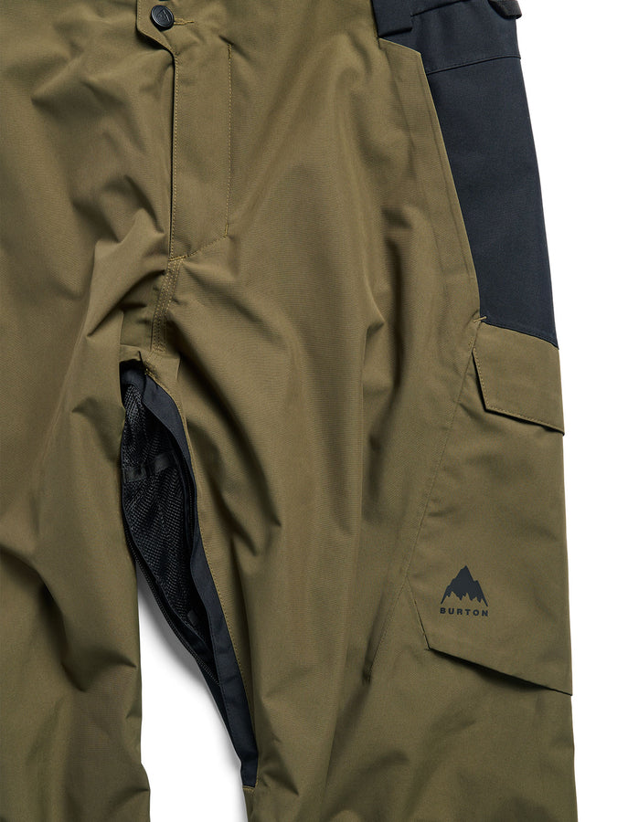 Burton Reserve 2L 2027 Insulated Snowboard Pants | DRIED MOSS/TRUE BLACK (E8C)