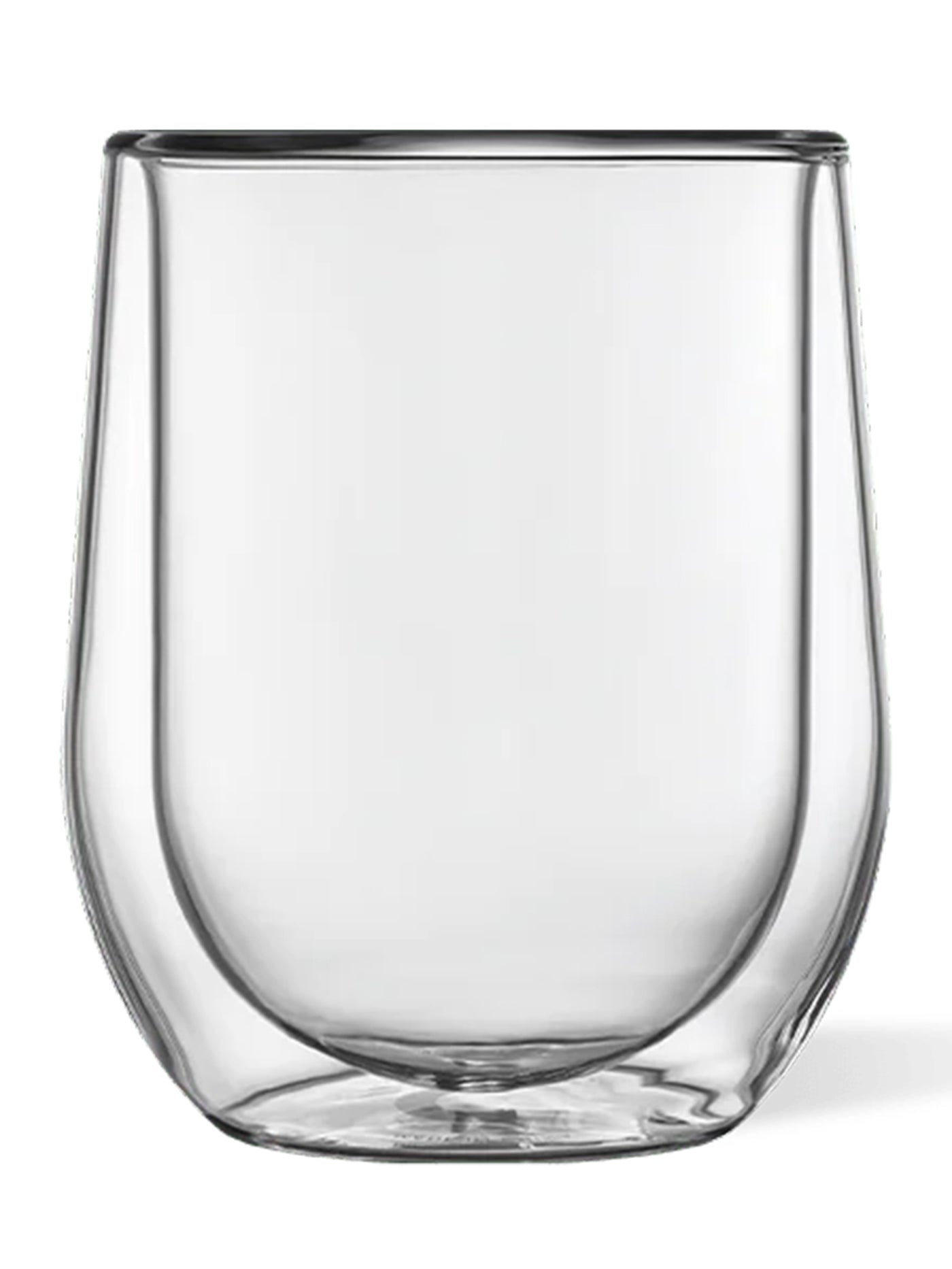Corkcicle 2 Pack 12oz Clear Stemless Cup