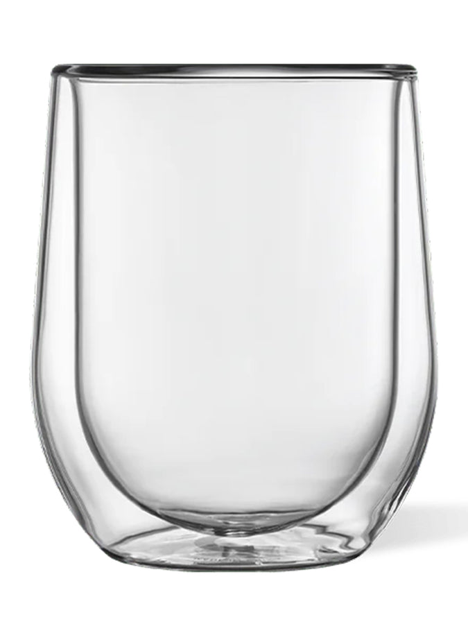 Corkcicle 2 Pack 12oz Clear Stemless Cup | CLEAR