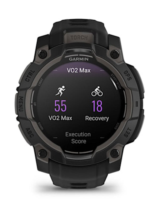 Garmin Instinct 3 45mm Amoled Black/Black Watch | BLACK/BLACK