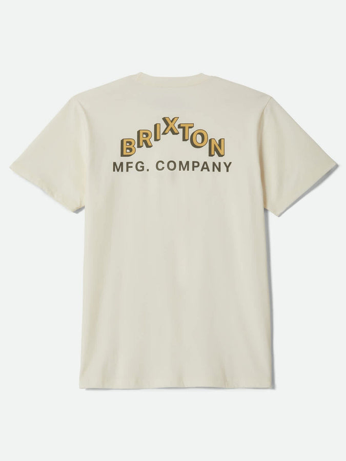 Brixton Roman Pocket T-Shirt Spring 2026 | WHITE