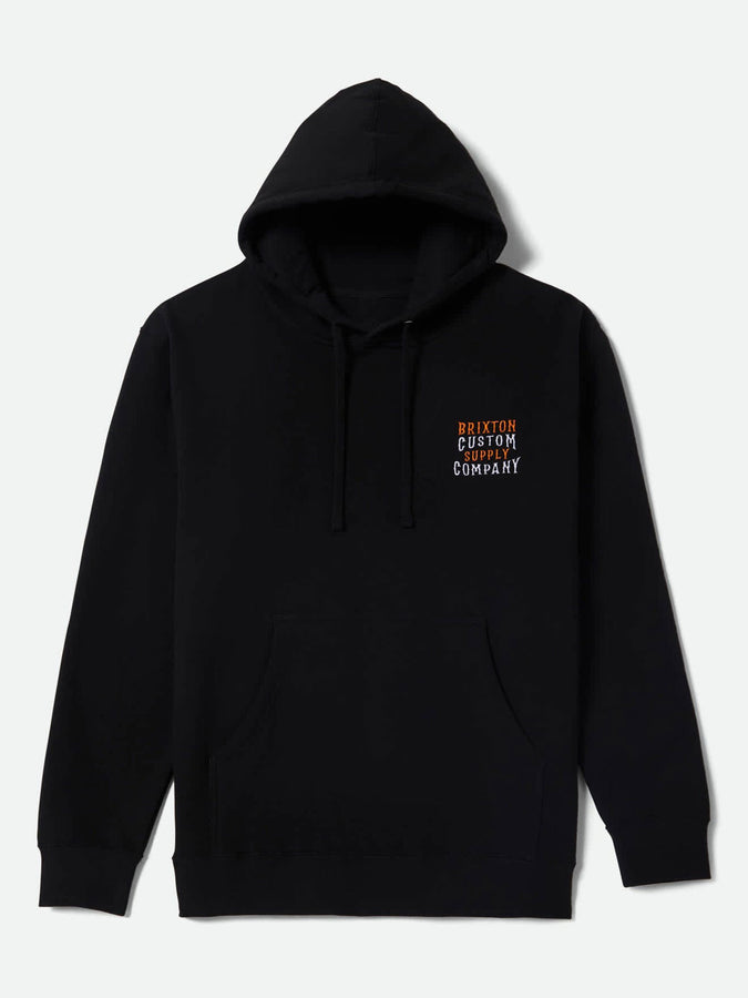 Brixton Wheaton Hoodie Spring 2026 | BLACK