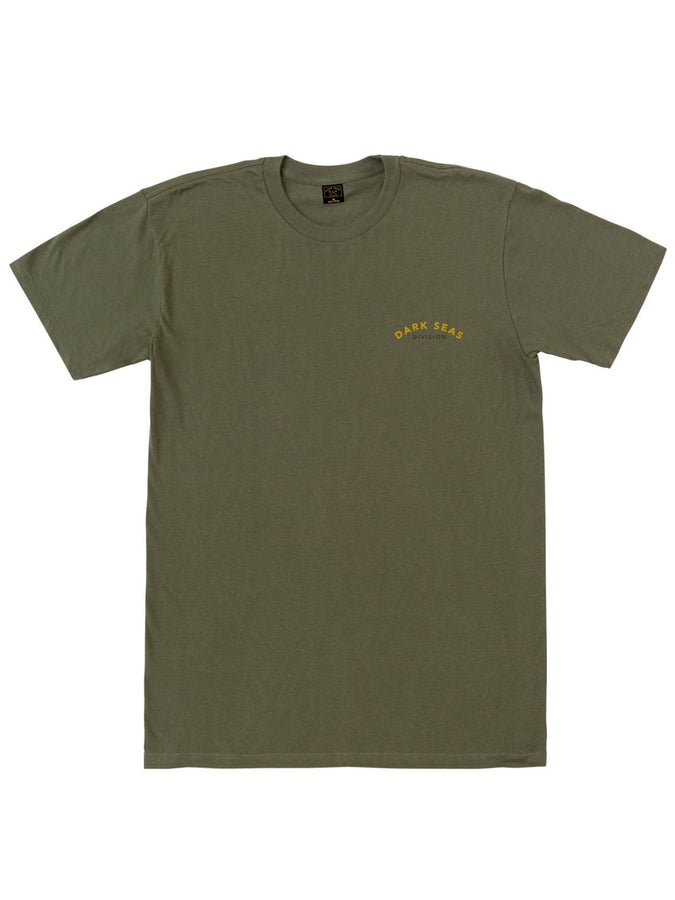 Dark Seas Headmaster V3 T-Shirt Spring 2025 | MILITARY GREEN