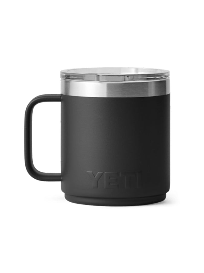 Yeti Rambler Black 10oz Stackable Mug | BLACK