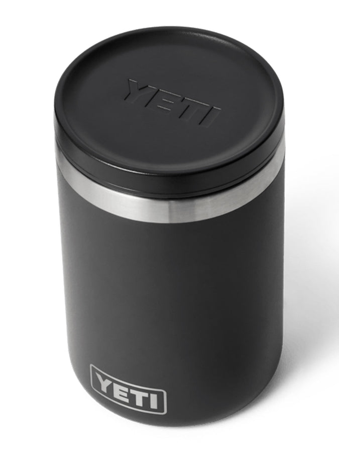 Yeti Rambler Insulated Black Food 16oz Recipient | BLACK