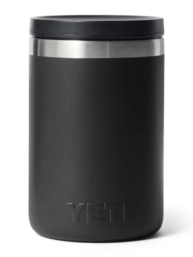 Yeti Rambler Insulated Black Food 16oz Recipient | BLACK