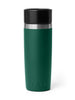 Yeti Rambler Travel Black Fest Green 16oz Water Bottle