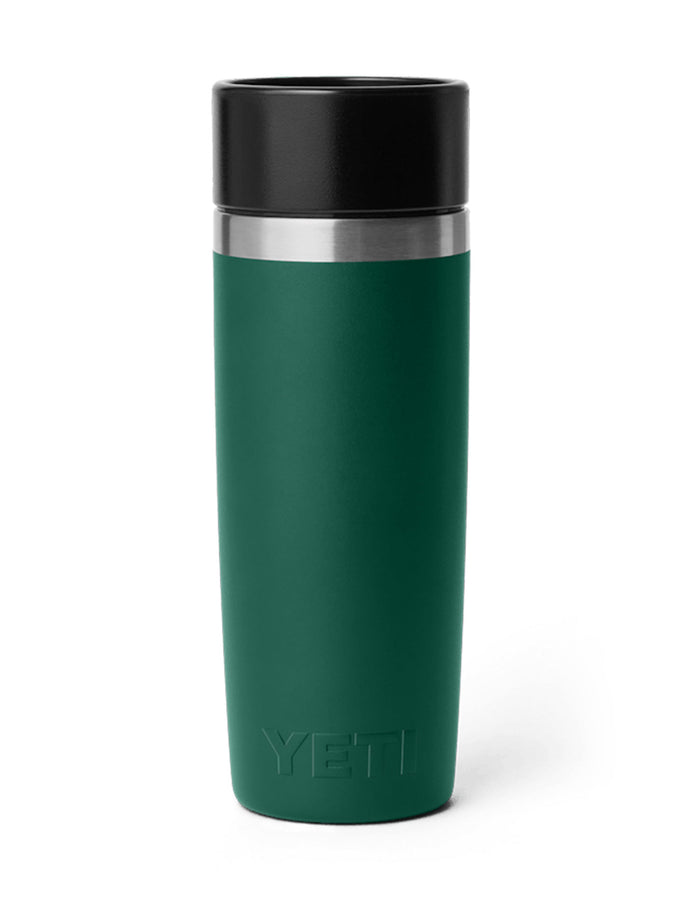 Yeti Rambler Travel Black Fest Green 16oz Water Bottle | BLACK FOREST GREEN