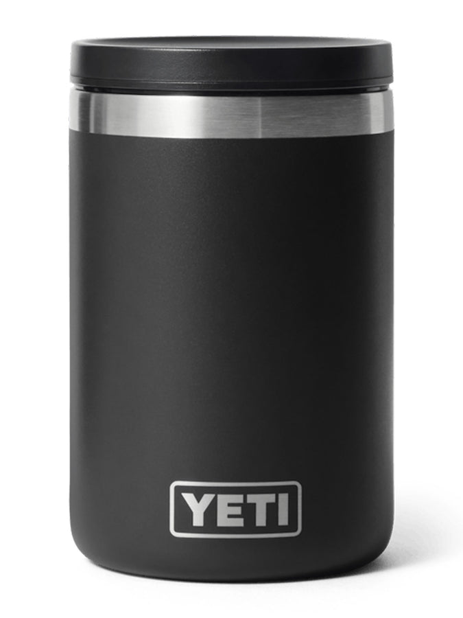 Yeti Rambler Insulated Black Food 16oz Recipient | BLACK