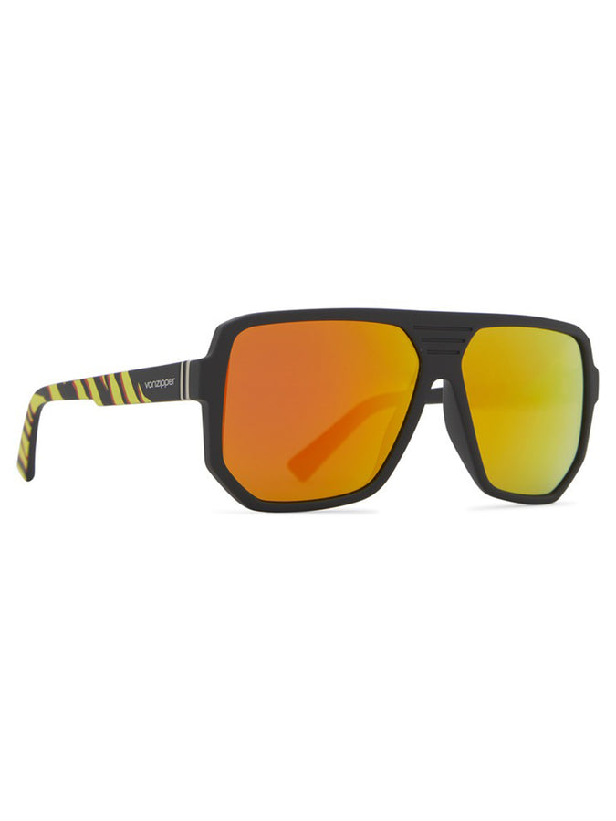 Von Zipper Roller Tiger Tear/Fire Chrome Sunglasses | TIGER TEAR/FIRE CHROME