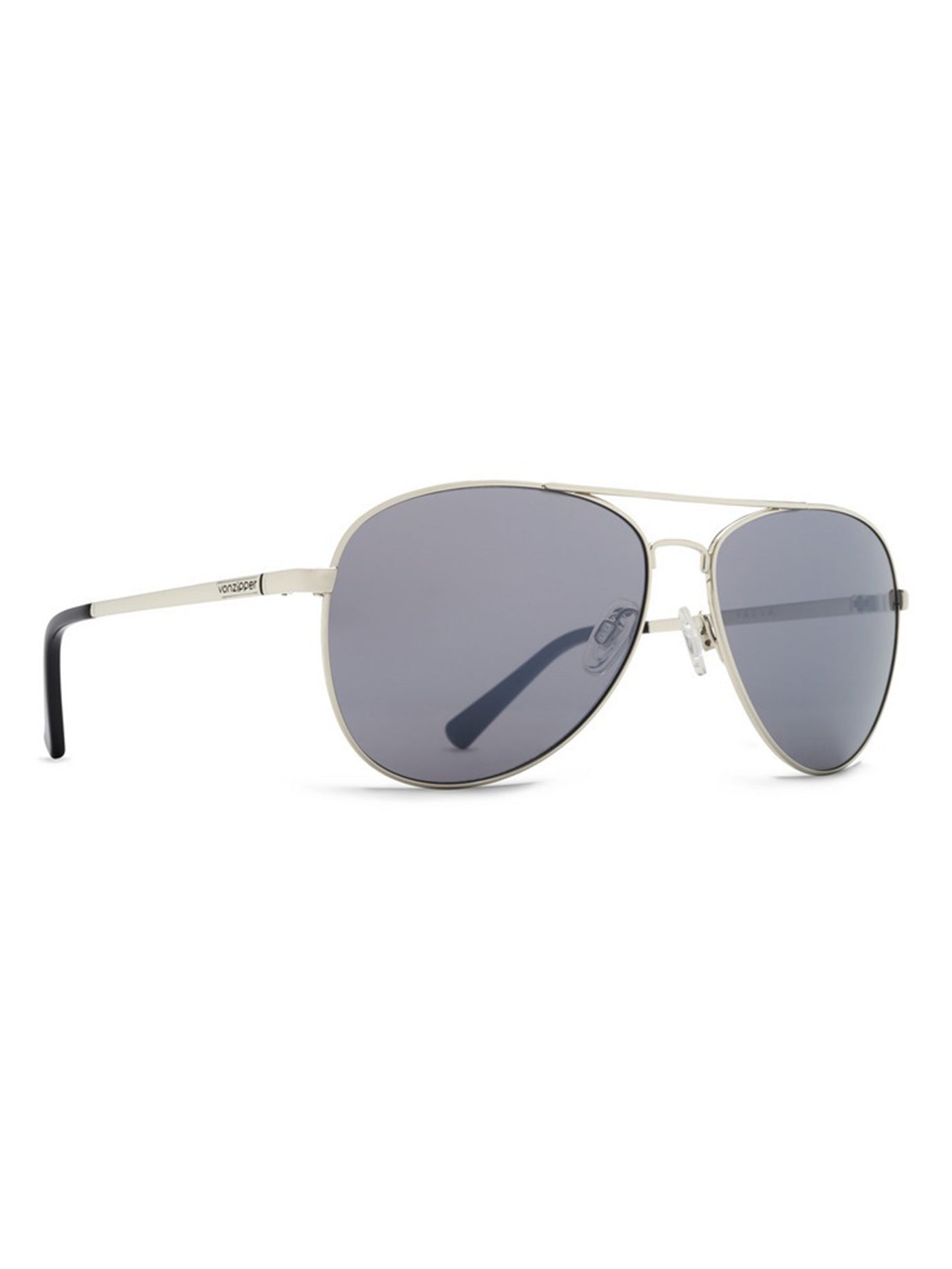 Von Zipper Farva Silver/Grey Chrome Sunglasses