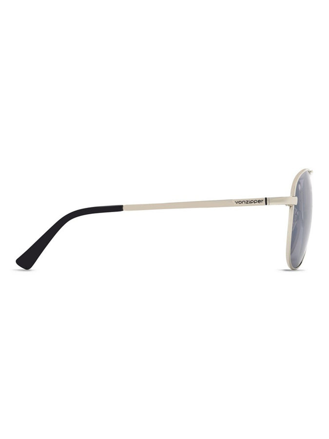 Von Zipper Farva Silver/Grey Chrome Sunglasses | SILVER/GREY CHROME