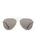 Von Zipper Farva Silver/Grey Chrome Sunglasses
