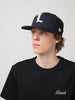 Loviah Big L 1920 New Era Navy Snapback Hat