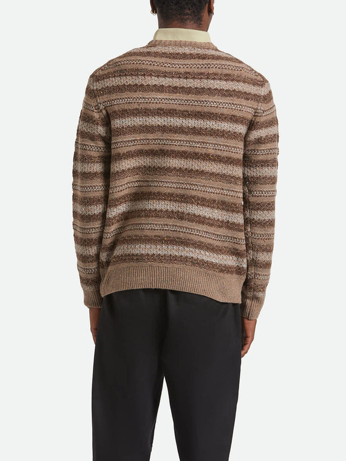 Brixton Midnight Sweater Fall 2025 | MULTI NEUTRAL STRIPE