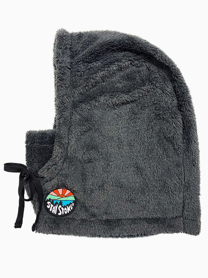 The Notice The Reckless Stay Stoked Rider Snowboard Hood |GREY