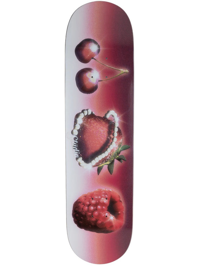 Studio Strawberry Pearls 8 Skateboard Deck | RED