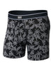 Saxx Daytripper Comfort Stretch Tropical Tattoo Black Boxer