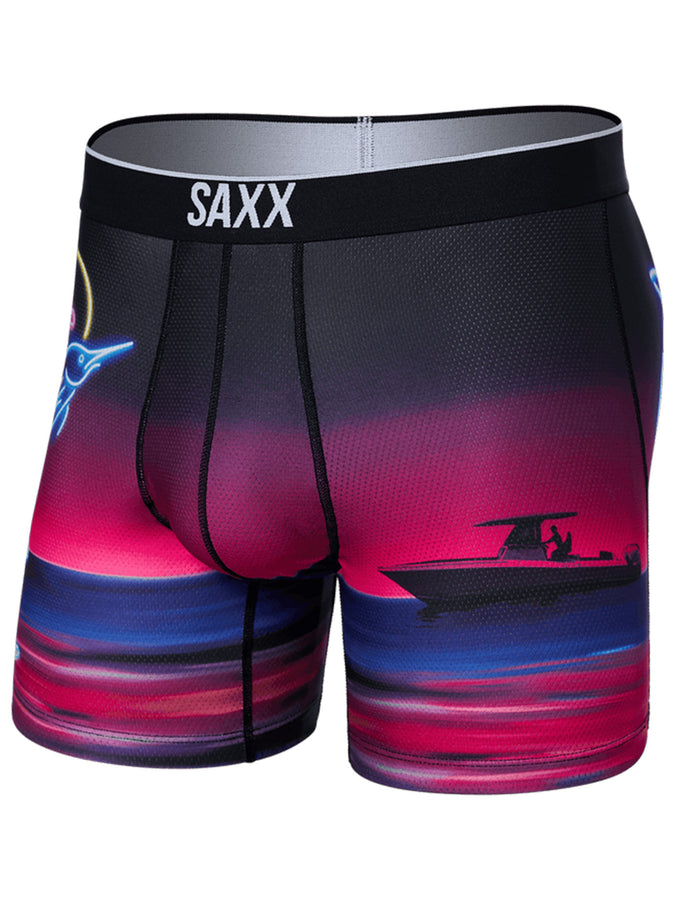 Saxx Volt Breathable Mesh Marlin Sunset Boxer Spring 2024 | MARLIN SUNSET MGNT (MSM)