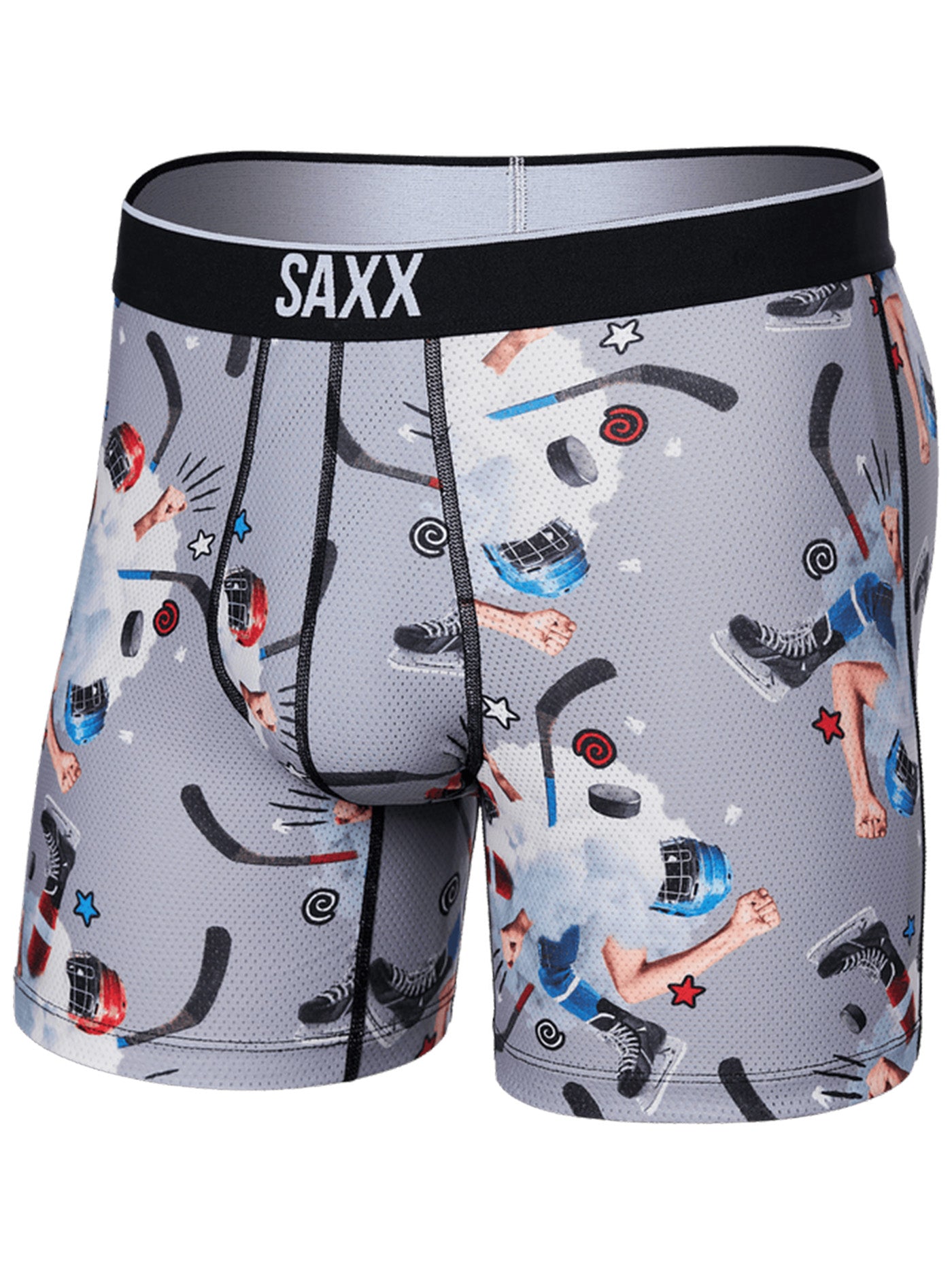 Saxx Volt Breathable Mesh Timeout Grey Boxer Spring 2024
