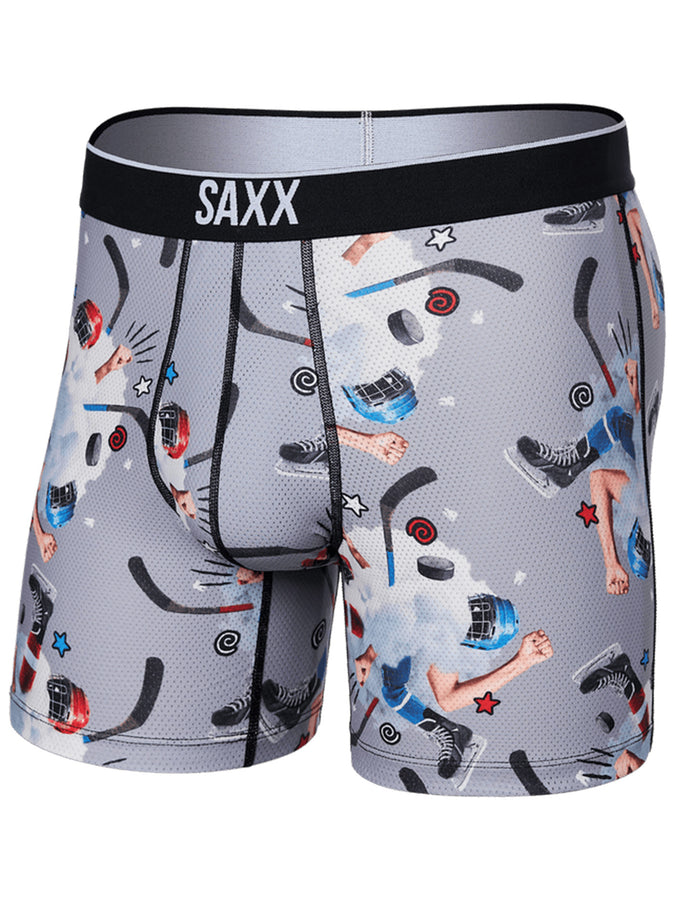 Saxx Volt Breathable Mesh Timeout Grey Boxer Spring 2024 | TIMEOUT GREY (TOG)