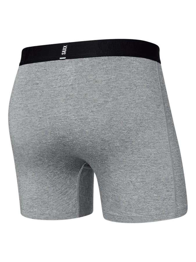 Saxx Droptemp Cooling Cotton Dark Grey Boxer | DARK GREY HEATHER (DGH)