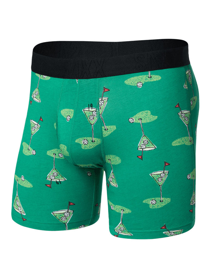 Saxx Droptemp Cooling Cotton Golf Martini Lush Meadow Boxer | GOLF MARTINI LUSH MEADOW (GML)
