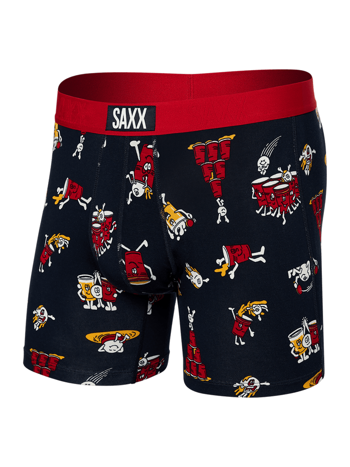 Saxx Vibe Xtra Party Foul Dark Ink Men Boxer
