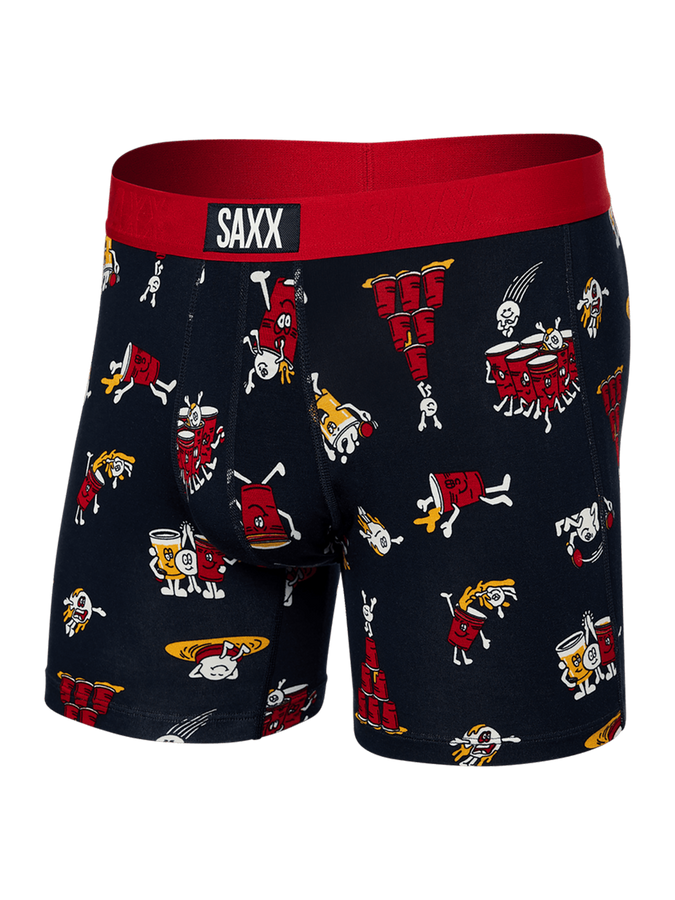 Saxx Vibe Xtra Party Foul Dark Ink Men Boxer | PARTY FOUL DARK INK (PFI)
