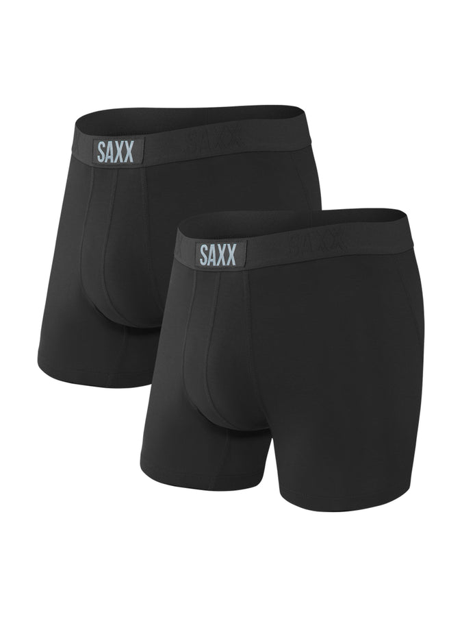Saxx Droptemp Cooling Cotton Black/Black 2 Pack | DARK INK/BLACK (DIB)