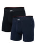 Saxx Vibe Xtra 2 Pack Black/Navy Boxer