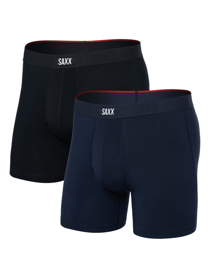 Saxx Vibe Xtra 2 Pack Black/Navy Boxer | BLACK/NAVY (BLN)