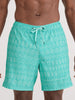 Saxx Oh Buoy 2N1 Volley 7'' Island Lineup Blue Boardshorts