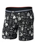 Saxx Vibe Xtra Soft Comfort Bun Appetit Black