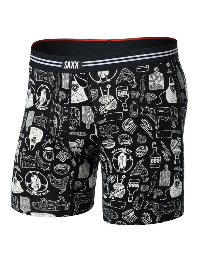 Saxx Vibe Xtra Soft Comfort Bun Appetit Black | BUN APPETIT BLACK (BAB)