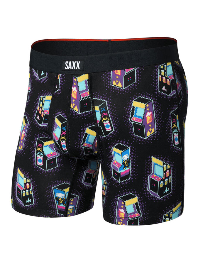 Saxx Vibe Xtra Soft Comfort Beercade Black Boxer | BEERCADE BLACK (BCB)