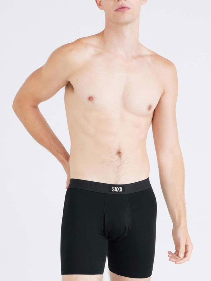 Saxx Vibe Xtra Soft Comfort Black Boxer | BLACK (BLK)