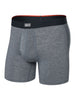 Saxx Vibe Extra Dark Grey Heather Boxer