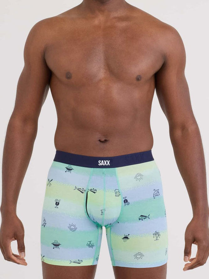 Saxx Vibe Xtra Soft Comfort Iconic Summer Multi Boxer | ICONIC SUMMER MULTI (ISM)