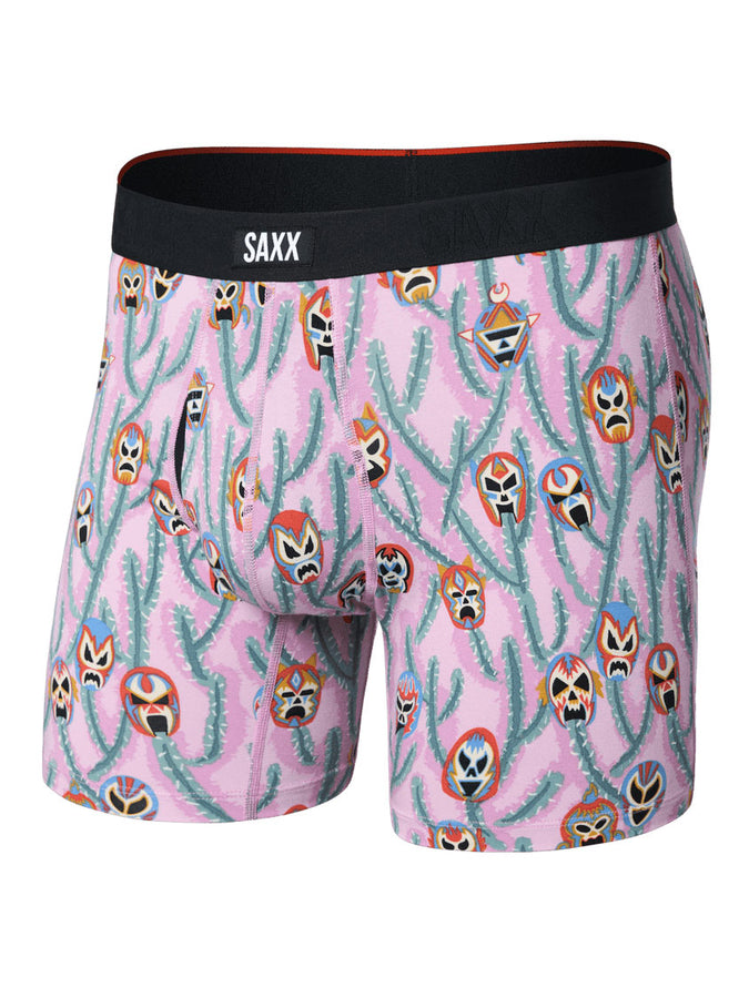 Saxx Vibe Xtra Soft Comfort Lucho Libre Orchid Boxer | 