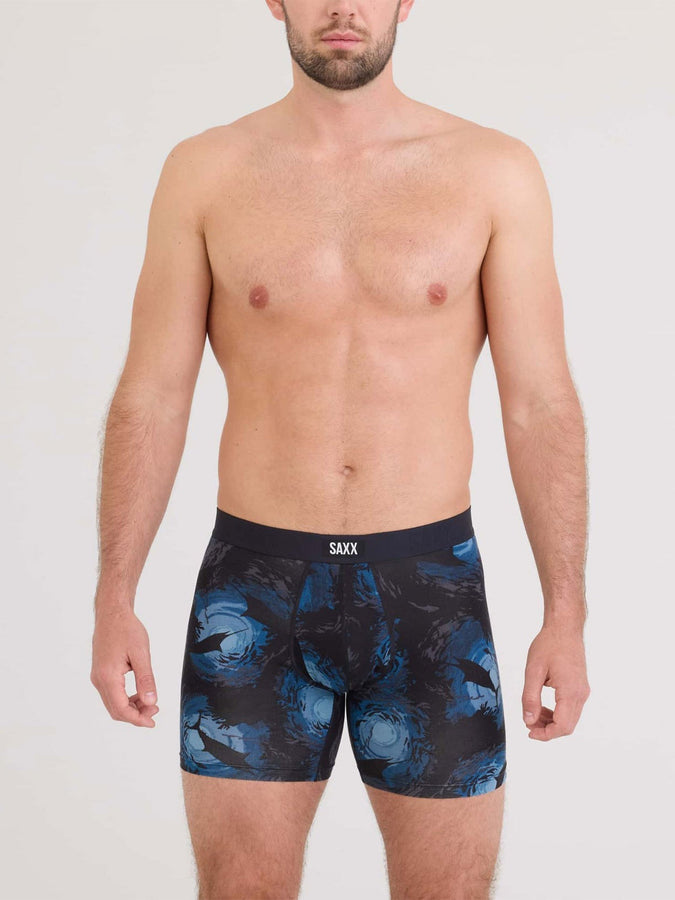 Saxx Vibe Xtra Soft Comfort Sun Day School Navy Boxer | SUN DAY SCHOOL NAVY (SSN)